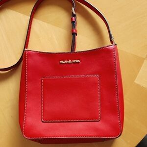 MICHAEL KORS Orange Crossbody Bag